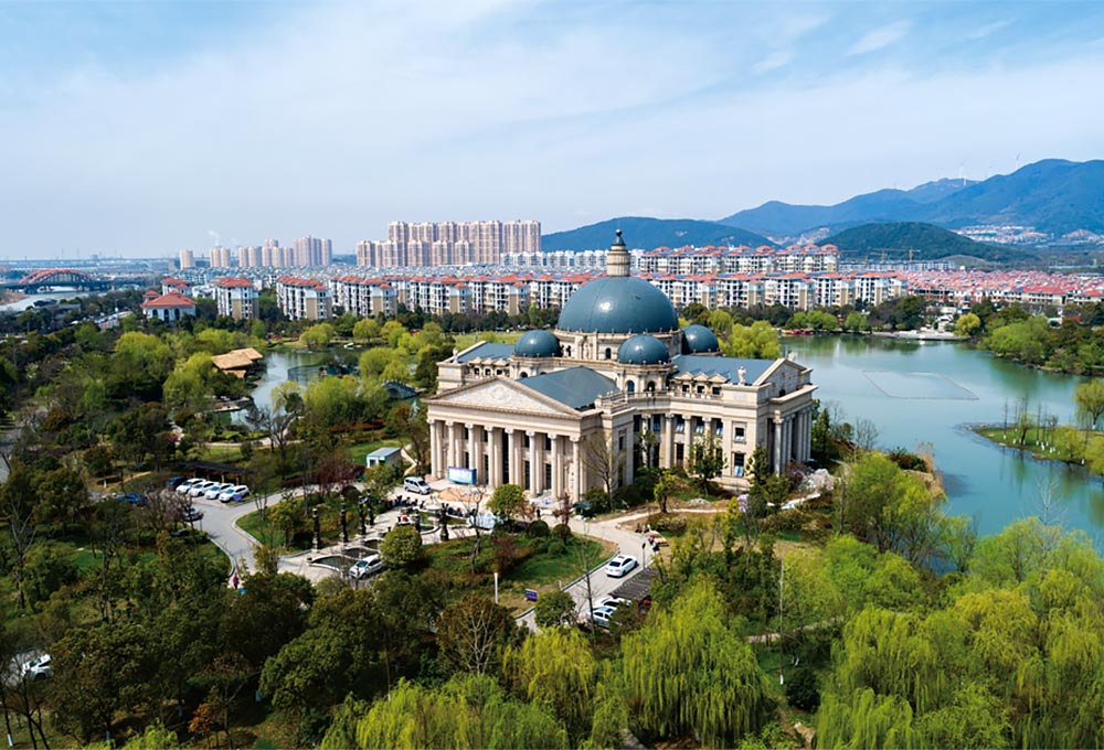 湖州市仁皇山公园山水清音景区罗马会所工程